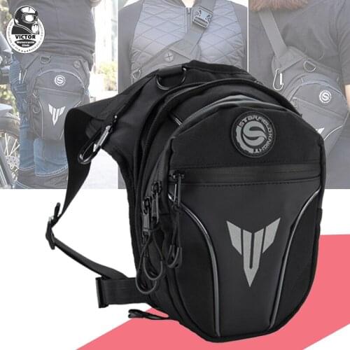 SKF Motorcycle Bag/Waterproof Leg Bag/Waist Bag Motorcycle Racing Handbag Fashion Outdoor Sports Bag 2020