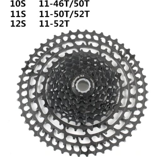 Bicycle Freewheel MTB 10 11 12 Speed Cassette 11-50T 52T Ultralight 11T Bicycle Parts Mountain for shimano M6000 M7000 M8000