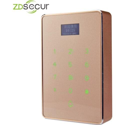 WG26 IC Standalone Access Control Door Locks Card Reader with Attendance Report ZDC800