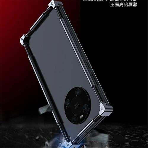 Metal Frame Protective Case Cover Drop-Resistant Phone Case for Huawei Mate40Pro/Mate40Pro+ Phone