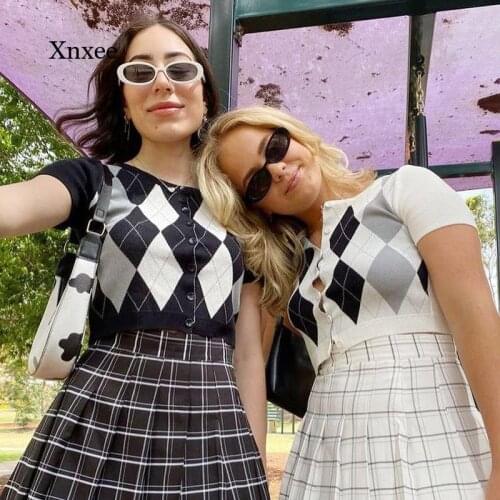 Women Ribbed Crop Tops Casual Tshirts Cotton Summer Short Sleeve T Shirt Ladies Turn-Down Collar Fashion Solid White Tee Clothes