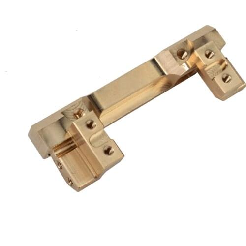 1/10 RC Metal Front Bumper Mount Gold Servo Relocation Mount For 1:10 RC Crawler Traxxas TRX-4 TRX4 Car 1PCS