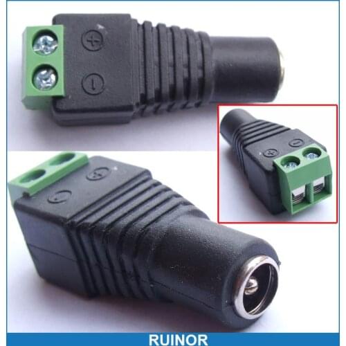 100x Female 5.5mm 2.5mm DC Power Plug Charger Terminals