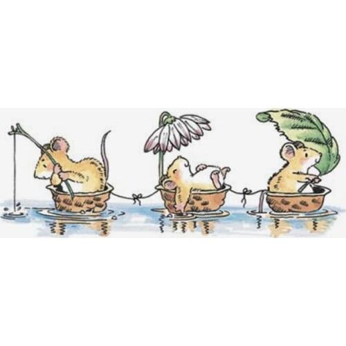 10x6 mouse New Transparent Clear Rubber Stamp Sheet Cling Scrapbooking Photo Album PaperCard DIY Craft