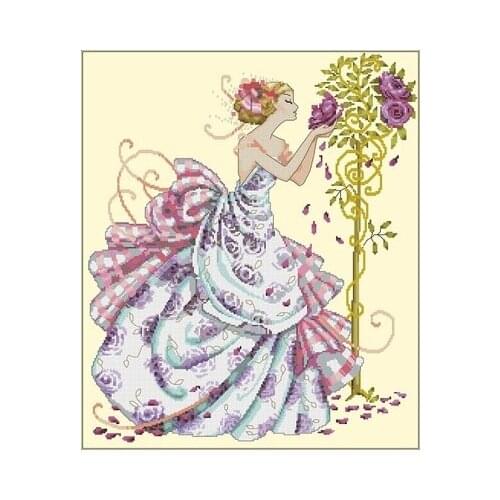 25- MD-124 Counted Cross Stitch 11CT 14CT 18CT DIY Cross Stitch Kits Embroidery Needlework Sets