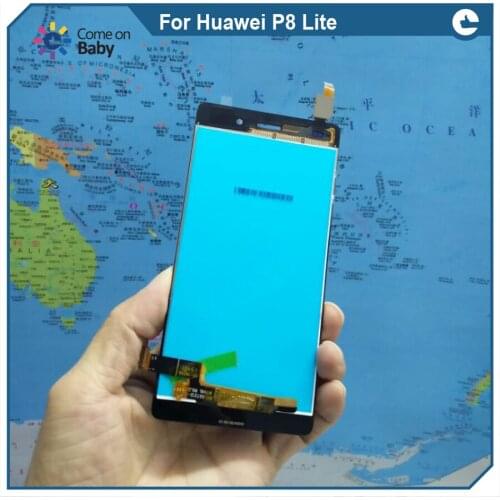 5 inch For Huawei P8 Lite LCD Display Touch Screen Digitizer Assembly; Black / White Color (Not for p8)