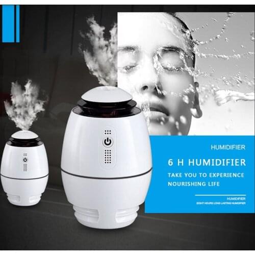 ELOOLE 360° Mist Air Humidifier Portable USB Power Supply Relieve Dry Humidification Air Purifier Spray Mist For Home Office
