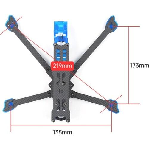 IFlight Chimera5 HD 219mm FPV Frame Kits 5mm Arm for RC FPV Racing Freestyle 5inch Mini Long Range Drones DIY Parts