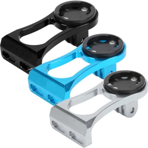 Bicycle Computer Bracket Aluminum Alloy Bicycle Handlebar Extender Mount for Garmin/Bryton/Cateye Cycling Accessory