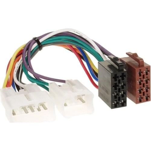 Msanzeo ISO Radio Plug Adapter Cable Stereo Harness for TOYOTA Scion Camry 4-Runner Celica Corolla Echo FJ Cruiser Hilux Hiace