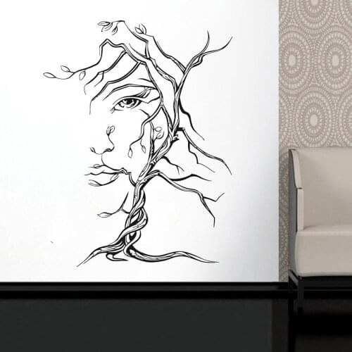Tree Wall Decal Tree Branch Branches and stems Wall Sticker Tree Pattern Vinyl Wall Decor for Home Bedroom Decor Mural C264