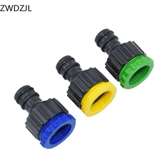 Irrigation Garden tap 1/2" 3/4" Female Thread Quick Connector Watering Hose Pipe Fitting Adapter 5/8 Quick Connect adapter 30PCS