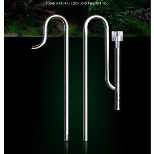 Lily pipe surface skimmer stainless steel inflow outflow fish water plant tank landscape aquarium ADA style