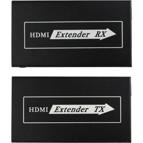 Wiistar HDMI Extender extend HDMI 1080p signal up to 60m RJ45 Transmitter TX/RX for HDTV DVD Player