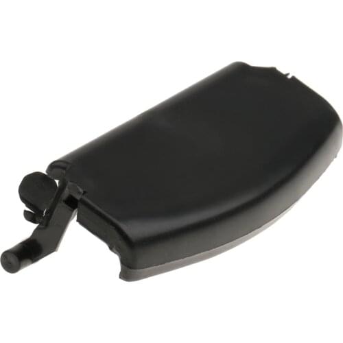 1 Pcs Car Leather Armrest Center Console Lid Cover For Audi A4 B6 2002-2007 Black 65x27x18mm