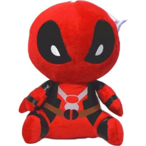 10cm/20cm New cartoon Deadpool Spider stuffed toy Soft super man Plush toys Gifts for boys