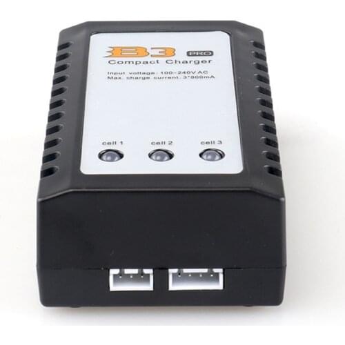100 - 240V B3 Pro Compact Balance Charger 10W for 2S 3S 7.4V 11.1V Lithium LiPo Battery B3AC for IMAX RC