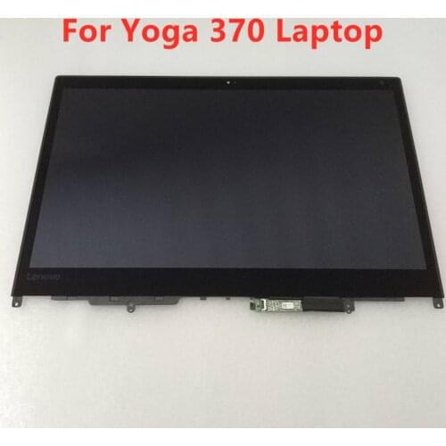 13.3 Touch Screen Assembly With Frame LP133WF4 SPA1 LQ133M1JX15 Touch Screen FRU 01LW129 SD10M34092 for Lenovo Thinkpad Yoga 370