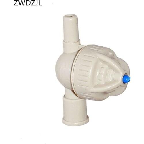 Irrigation anti drip valve mini valve Hanging nozzle adapter 6mm greenhouse Strawberry revolving nozzle adapter 60pcs