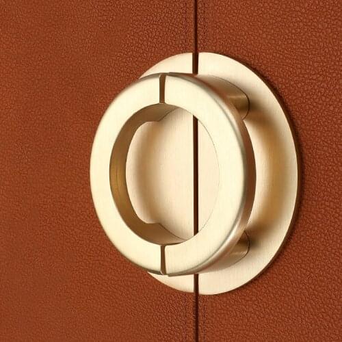 Antique Vintage Furniture Cabinet Drawer Handle Brass Chinese Style Door Pull Wardrobe Kitchen Cupboard Dresser Closet Knob Gold