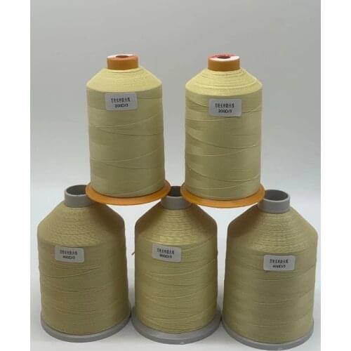 FL 1414 100gram 3302Meter Aramid Fiber Resistant Flame-Retardant Fireproof Wire High Temperature Thread Fiber