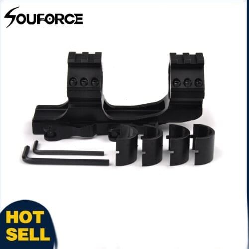Quick Release 25.4/30mm Heavy Duty Scope Mount Ring fit 20mm Picatinny Weaver Rail for Hunting Accessories