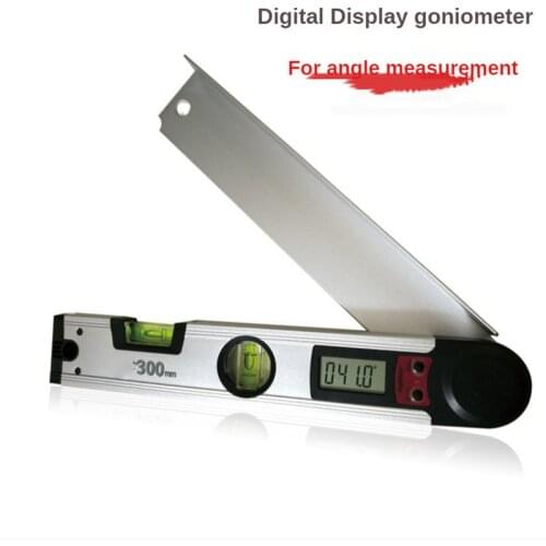 Digital Goniometer Electronic ProtractorAngle Finder 300mm/400mm Level Measuring Gauge Meter Inclinometer Ruler