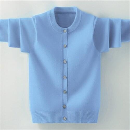 Childrens Sweater For Girls Autumn Winter Kids Knitted Outerwear Coat For Teen Boys 4 6 8 10 12 14 Years Cardigan Jacket A5498