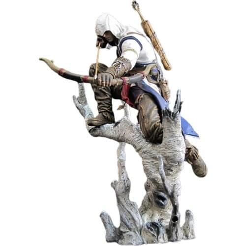 Assassin Is Creed Action Anime Figure Connor 26cm Movable Model Movie Archetype Toys Gift Doll Collectible Figma Oversize