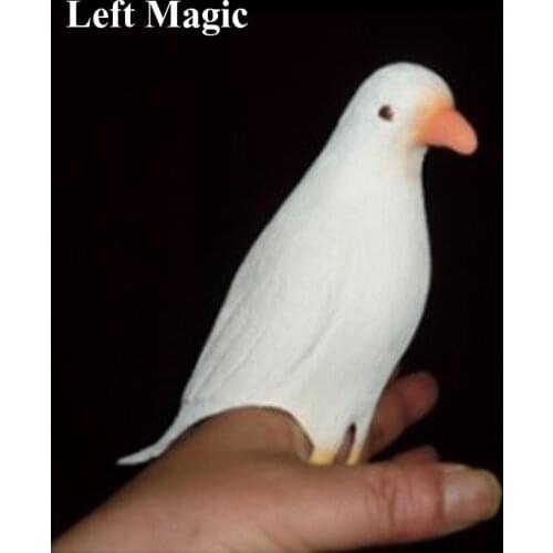 Vanishing Dove (latex) Fake Rubber Dove Magic Tricks Appearing Vanishing Magia Stage Close-Up Illusions Props Accessories Comedy
