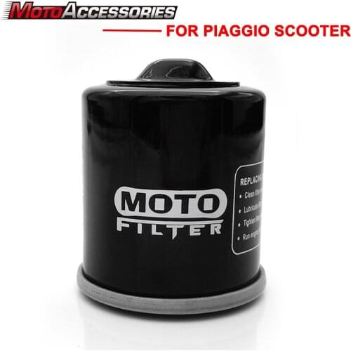 Engine Oil Filter For Motorcycle Of All Model Piaggio Scooter Liberty Zip Vespa LXV Easy Installation Moto Cleaners HF183