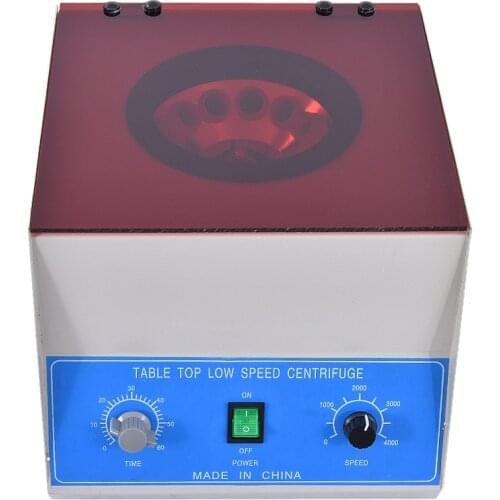 New Arrival 110V/220V 80-2 Laboratory Desktop Low Speed Centrifuge Electric Medical Centrifuge 4000rpm 12 x 20ml 0-60 min Timing