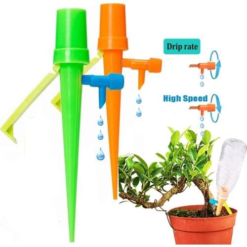 New 6/12/24/36/72/100PCS Drip Irrigation System Automatic Watering Spike for Plants Garden Watering System Irrigation Greenhouse