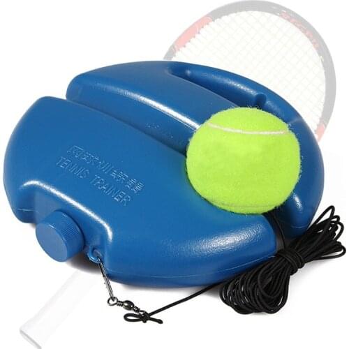 Single tennis self-study sports self-study rebound ball with kicker multi-function ball exercise tennis training tool