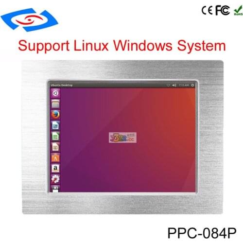 Front panel waterproof Fanless Rugged Tablet Mini 8.4/10.4/12.1/ 15 Inch intel celeron j1900 Industrial Panel PC