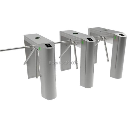 Access Control Bridge type 304 Stainless Steel Vertical Tripod Turnstile