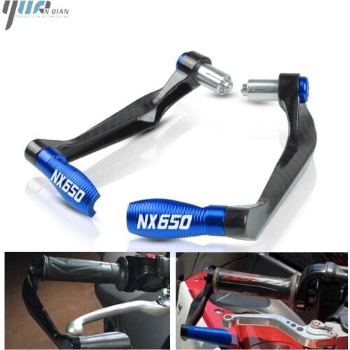 7/8" 22mm Motorcycle Brake Clutch Levers Protection moto Lever Guard For Honda NX650 J-X Dominator DOMINATOR NX 650 1997-2018