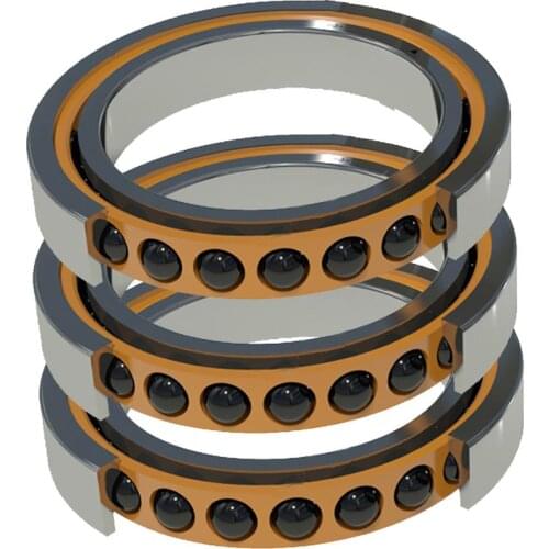 1SET 7013 H7013AC P4 HQ1 TBT B 65X100X18 DALUO Precision Angular Contact Bearings SI3N4 Ball ABEC-7 CNC Machine Tool