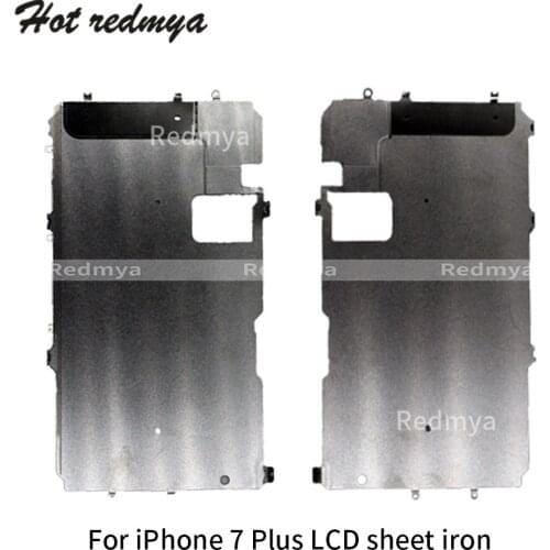 10PCS Back plate Protector Cover For iPhone 7 7 Plus Screen LCD Display Back Metal Plate Shield Replacement Parts