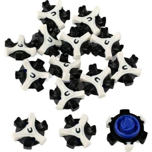 14Pcs TPR Golf spikes Champ Stinger Spikes Fast Twist Tri-Lok Golf Shoe Spikes Golfer Accessories Golf Training Aids