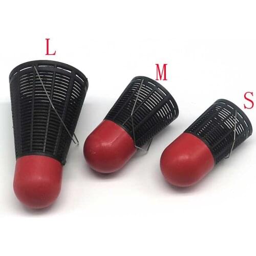 3pcs/lot Carp fishing Feeder bait thrower fishing accessories Rockets Gear fishing bait Holder Lure Tools attracting fish device