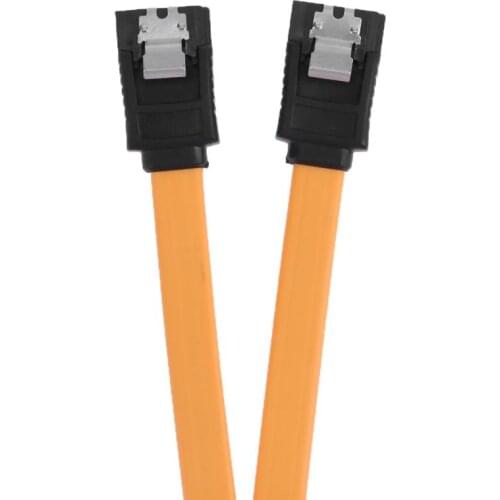 40cm SATA Data Cable Serial ATA HDD Hard Drive Disk Signal Cord High Speed Full Copper Flat Wire Core S