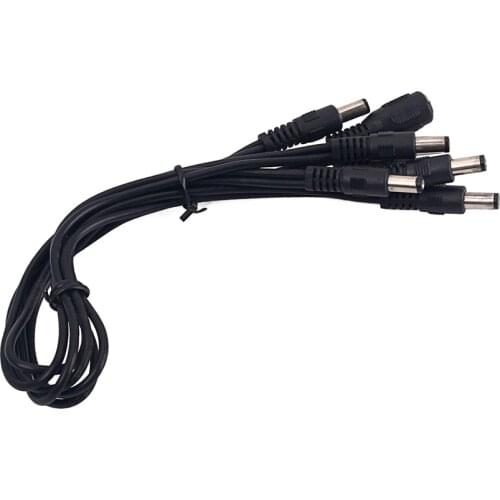 6 Ways Cord Copper Wire Guitar Effect Pedal Power Supply Splitter For Electric Guitar