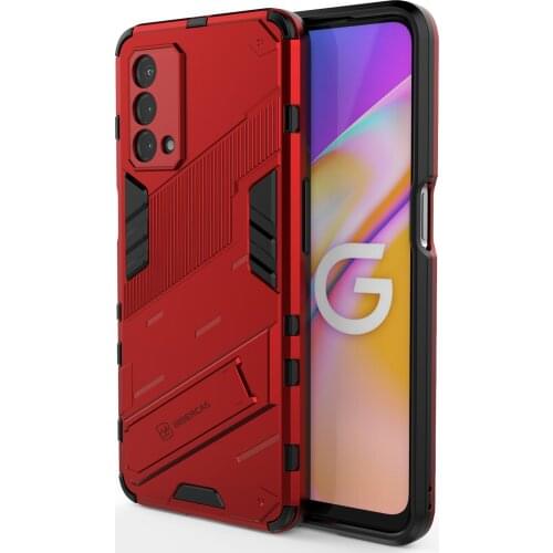 Armor Phone Case For Oppo Realme Reno 7 Narzo A93 20 V15 A53 C15 5 F17 C12 4 A32 Pro Lite Plus 4g 5g Bracket Rugged Case Cover