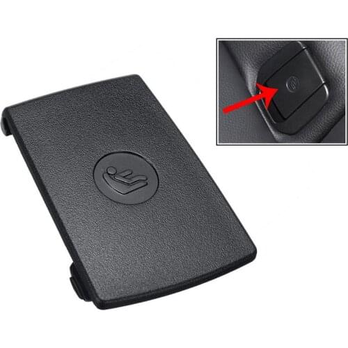 Car Rear Child Seat Hook Anchor ISOFix Black Cover Restraint For BMW F30 F31 3-Series F20 F21 F22 F80 M3 F34