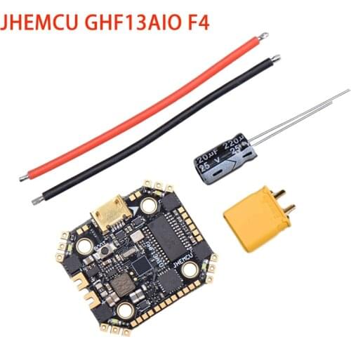 GHF13AIO Betaflight MPU6000 F4 OSD 16x16mm Flight Controller Built-in 13A 4in1 ESC 2-4S Lipo for RC FPV Racing Toothpick Drones