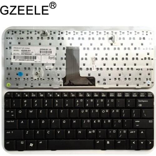 GZEELE NEW US laptop keyboard FOR HP B1200 B2210 2210B Keyboard Replacement New US Black