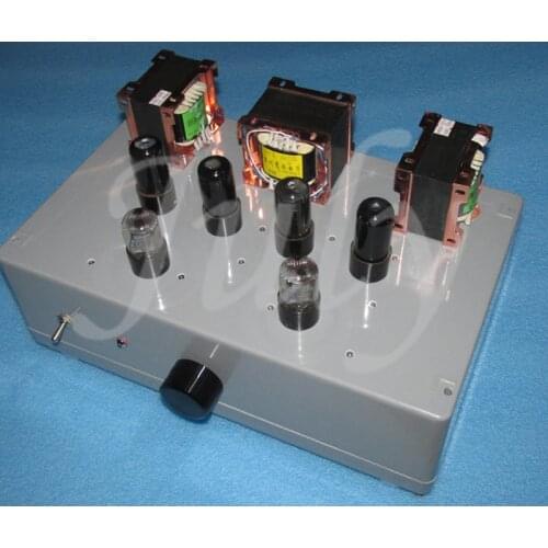 Beautiful sound American Dynaco line 6P6P 10W + 10W ultra linear push-pull tube amplifier,output power can reach 10W THD = 0.4