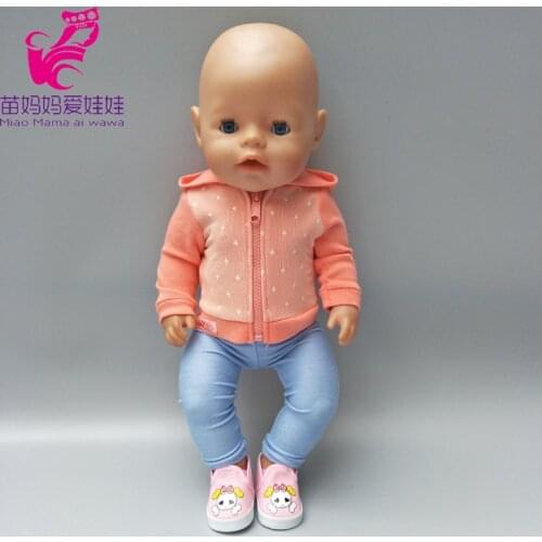 Doll Clothes for 18 Inch Doll Coat Clothes for 43cm Baby Doll Clothes Wear Children Gifts Dropshipping