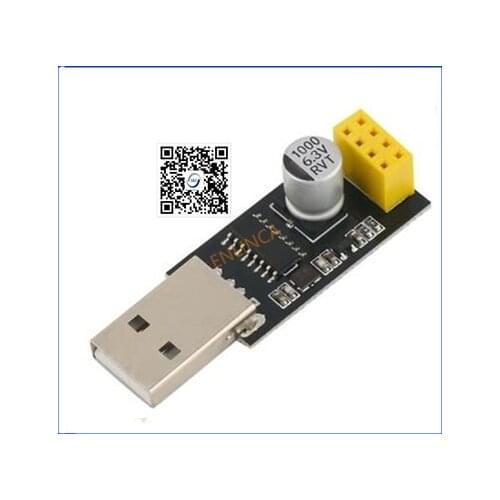 5pcs only good quality CH340 USB to ESP8266 ESP-01 Wifi Module Adapter Computer Phone Wireless Communication Microcontroller